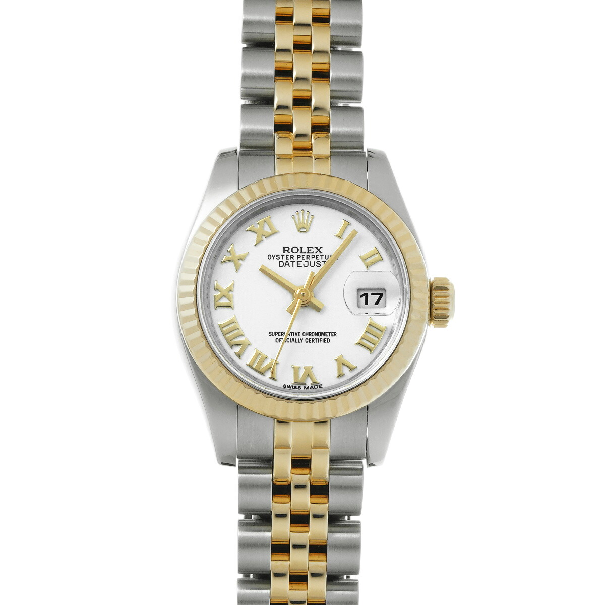 【~7/26 最大5万円クーポン】ロレックス ROLEX デイトジャスト 179173 ランダムシリアル ホワイト レディース 腕時計 ロレックス 時計 高級腕時計 ブランド 【ローン48回払い無金利】【中古】|ウォッチニアン ブランド品専門店