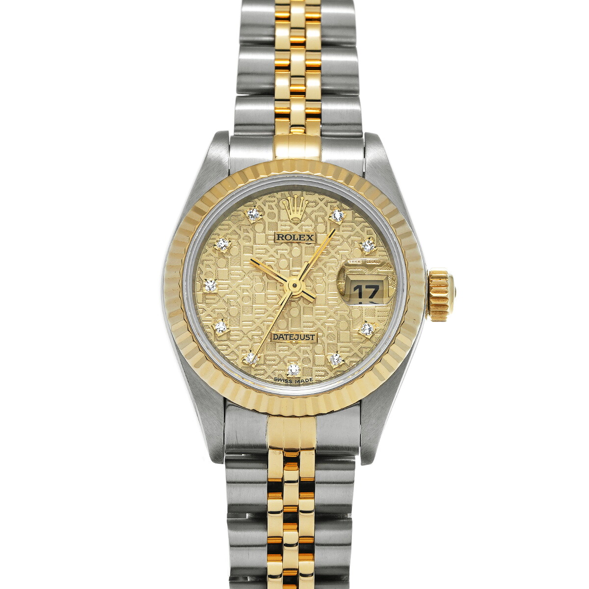 【～7/26 最大5万円クーポン】ロレックス ROLEX デイトジャスト 26 69173G S番(1994年頃製造) シャンパンコンピュータ/ダイヤモンド レディース 腕時計 ロレックス 時計 高級腕時計 ブランド 【ローン48回払い無金利】【中古】｜ウォッチニアン ブランド品専門店