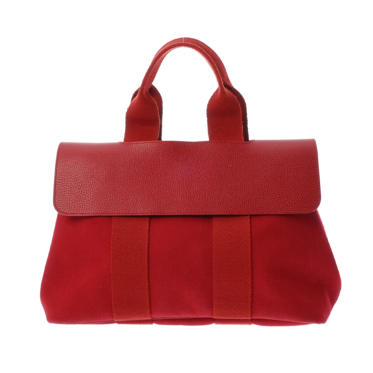 【~7/26 最大5万円クーポン】エルメス HERMES ヴァルパライソ PM ルージュヴィフ トワルシェブロン/ヴァッシュルエージュ レディース ハンドバッグ エルメス バッグ バック ブランド 【ローン48回払い無金利】【中古】|ウォッチニアン ブランド品専門店