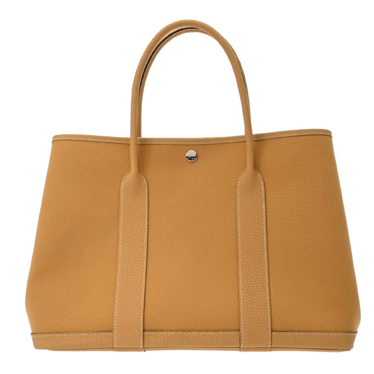 【～7/26 最大5万円クーポン】エルメス HERMES ガーデンパーティ PM ナチュラルサブレ トワルアッシュ/ネゴンダ レディース ハンドバッグ エルメス バッグ バック ブランド 【ローン48回払い無金利】【中古】｜ウォッチニアン ブランド品専門店 236,900円