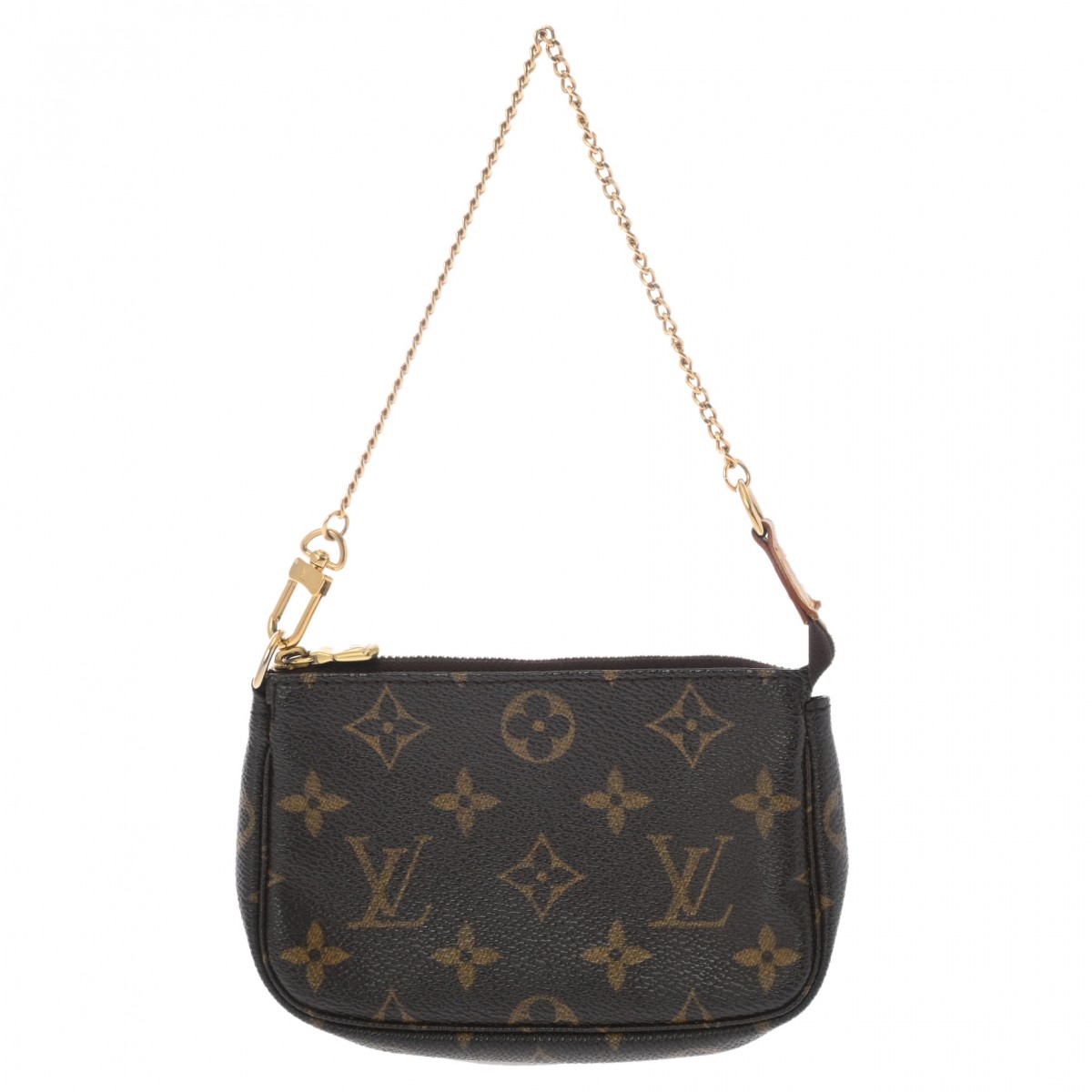 【~7/26 最大5万円クーポン】ルイ ヴィトン LOUIS VUITTON モノグラム ミニポシェットアクセソワール ブラウン M58009 モノグラムキャンバス レディース アクセサリーポーチ ルイ ヴィトン 【ローン48回払い無金利】【中古】|ウォッチニアン ブランド品専門店