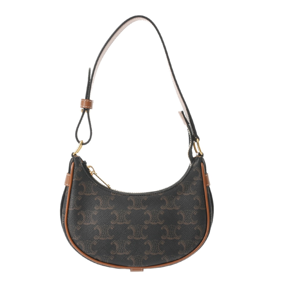 セリーヌ CELINE ミニ AVA タン 104I602DS1 トリオンフキャンバス/カーフ レディース ショルダーバッグ セリーヌ ショルダーバッグ バック ブランド 【ローン48回払い無金利】【中古】|ウォッチニアン ブランド品専門店