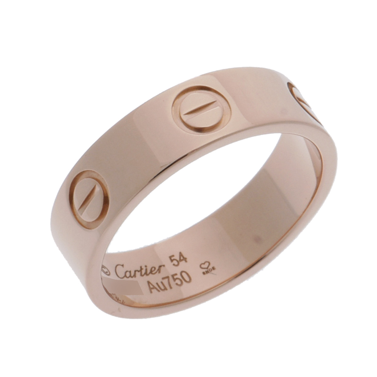 カルティエ CARTIER ラブリング #54 K18ピンクゴールド PG レディース リング・指輪 カルティエ 【ローン48回払い無金利】【中古】|ウォッチニアン ブランド品専門店
