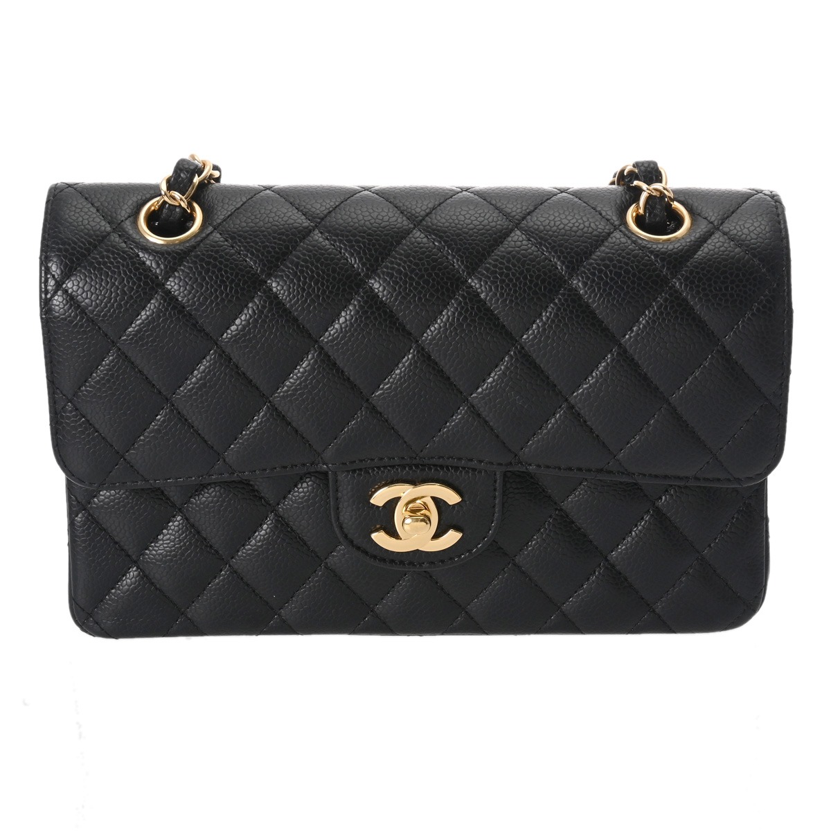 【~7/26 最大5万円クーポン】シャネル CHANEL マトラッセ クラシック スモール ハンドバッグ 23cm ブラック A01113 グレインドカーフスキン レディース ショルダーバッグ chanel シャネル バッグ バック ブランド 【ローン48回払い無金利】【中古】|ウォッチニアン ブランド品専門店