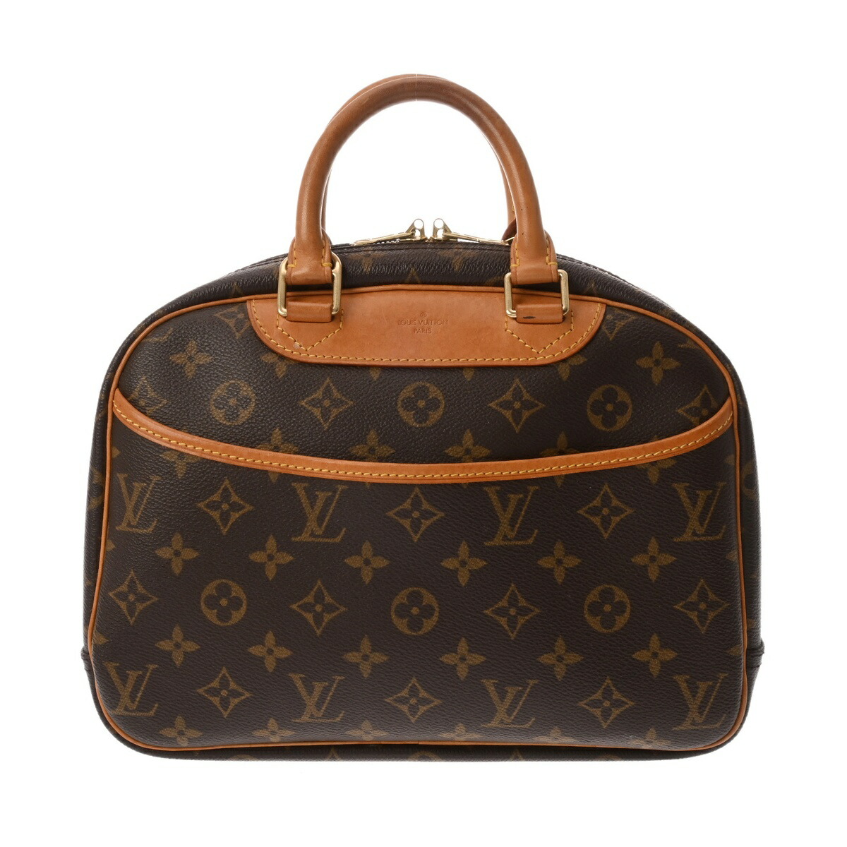 【～7/26 最大5万円クーポン】ルイ ヴィトン LOUIS VUITTON モノグラム トゥルーヴィル ブラウン M42228 モノグラムキャンバス レディース ハンドバッグ ヴィトンバッグ バック ブランド 【ローン48回払い無金利】【中古】｜ウォッチニアン ブランド品専門店