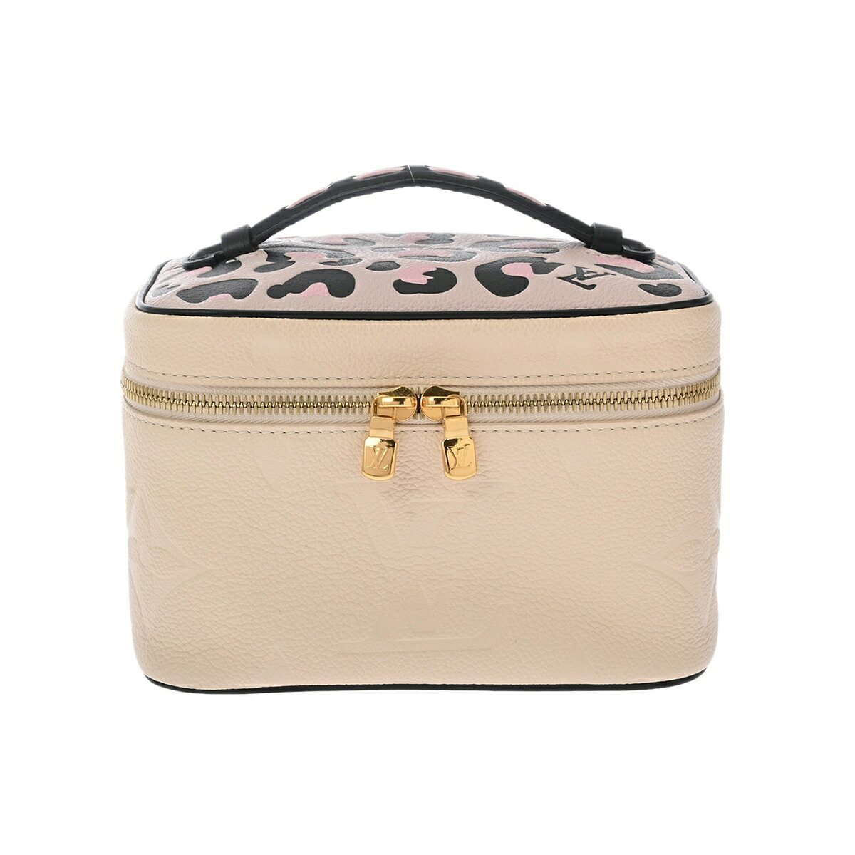 【～7/26 最大5万円クーポン】ルイ ヴィトン LOUIS VUITTON モノグラム ニース ミニ ワイルドアットハートコレクション クレーム M45850 モノグラムアンプラント/レオパード レディース ハンドバッグ ヴィトンバッグ バック ブランド 【ローン48回払い無金利】【中古】｜ウォッチニアン ブランド品専門店 93,390円