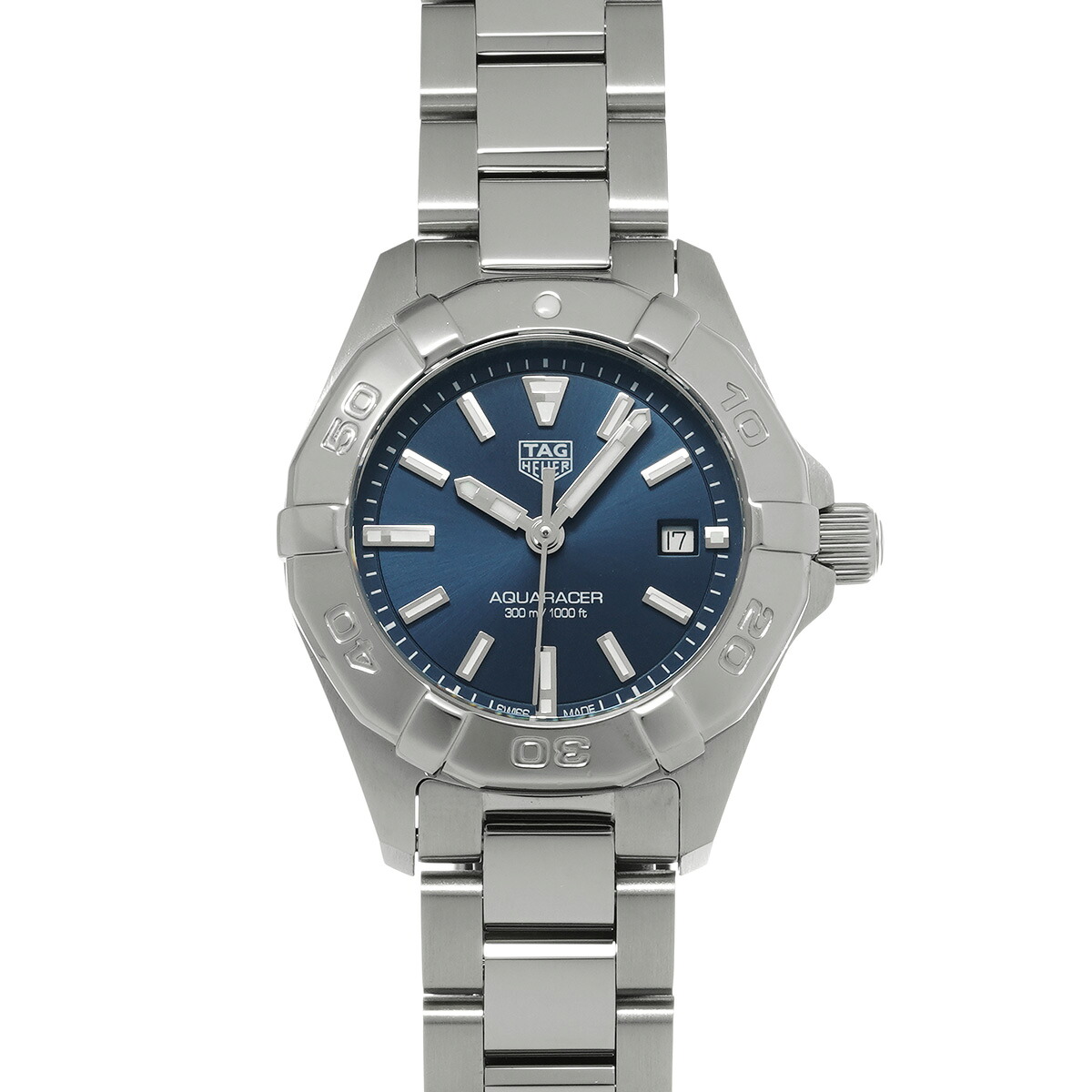 タグ ホイヤー TAG HEUER アクアレーサー クォーツ WBD1412.BA0741 ブルー レディース 腕時計 タグ ホイヤー 時計 高級腕時計 ブランド 【ローン48回払い無金利】【中古】｜ウォッチニアン ブランド品専門店