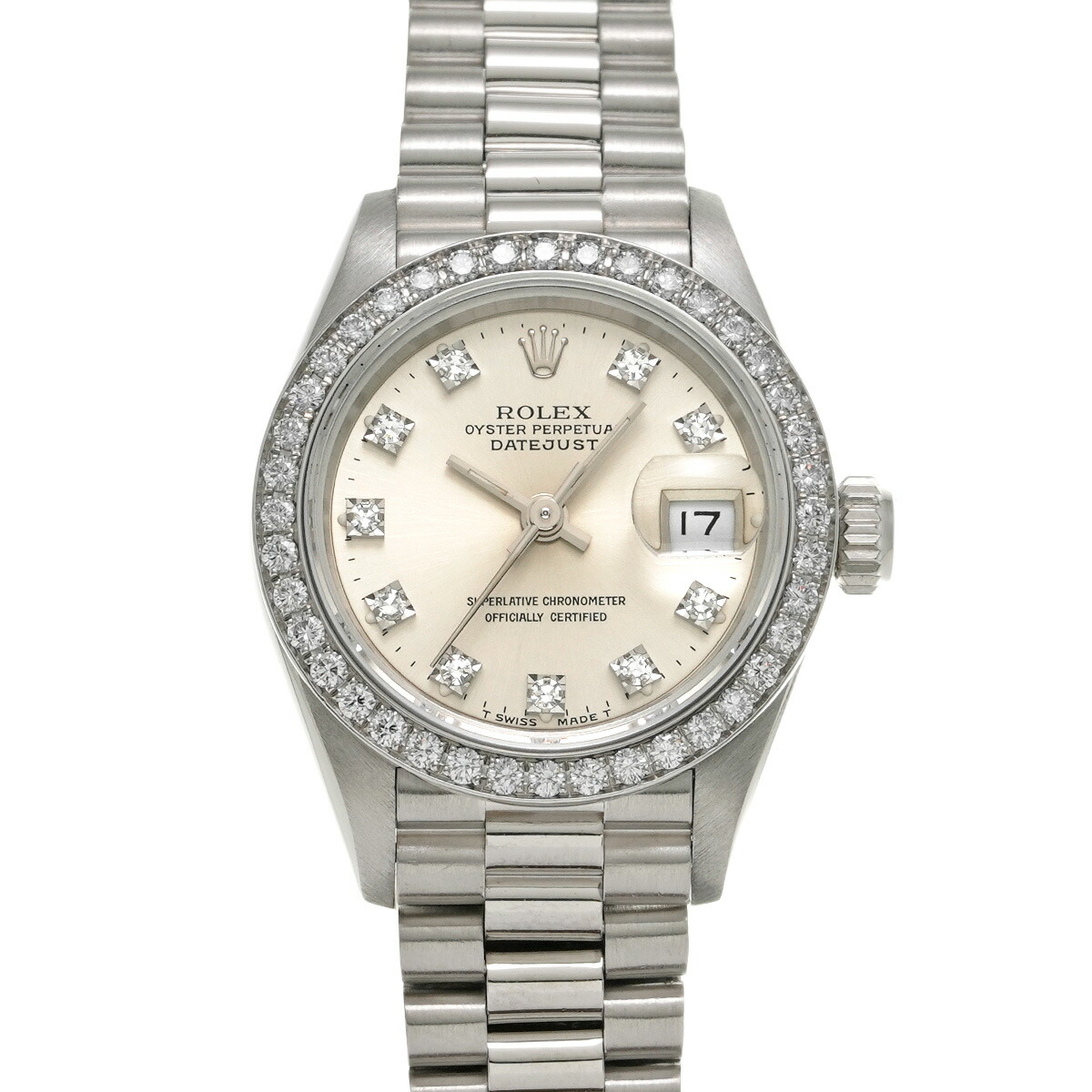 【~7/26 最大5万円クーポン】ロレックス ROLEX デイトジャスト 26 69136G E番(1990年頃製造) シルバー/ダイヤモンド レディース 腕時計 ロレックス 時計 高級腕時計 ブランド 【ローン48回払い無金利】【中古】|ウォッチニアン ブランド品専門店