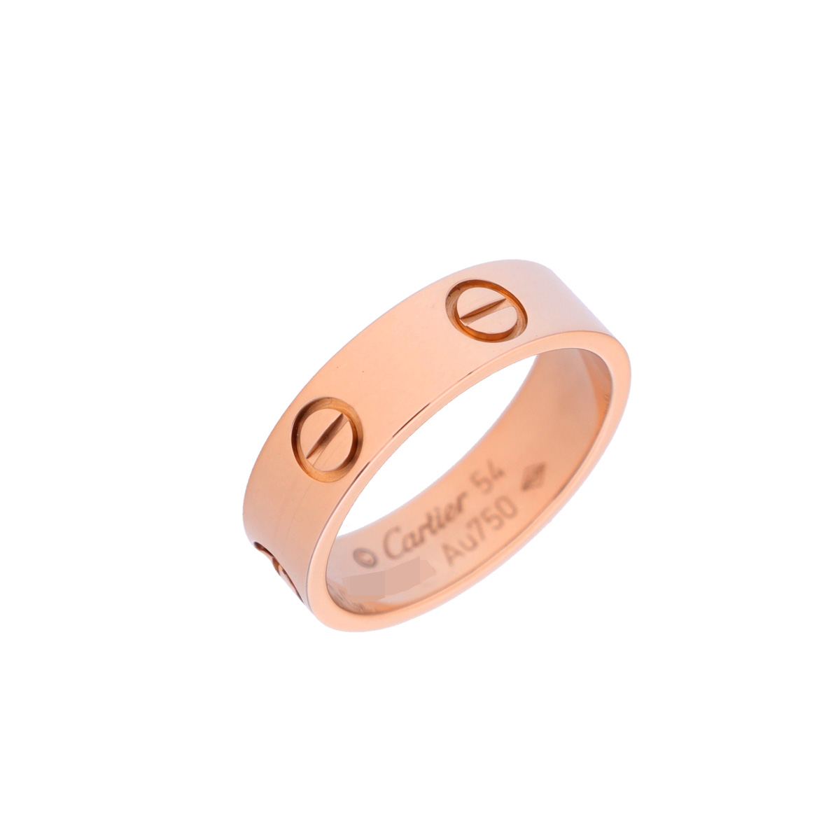 【～7/26 最大5万円クーポン】カルティエ CARTIER ラブリング #54 K18ピンクゴールド PG レディース リング・指輪 カルティエ 【ローン48回払い無金利】【中古】｜ウォッチニアン ブランド品専門店