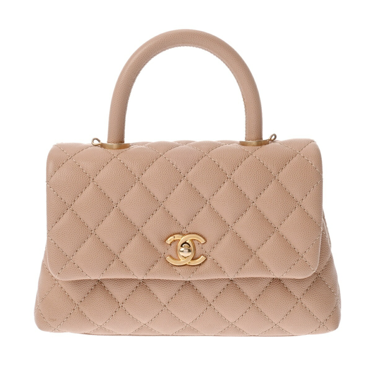 シャネル CHANEL マトラッセ ココハンドル XS 2WAYチェーン店肩先 さくら色 A92990 キャビア人はだ レディース ハンドバック chanel シャネル 御徒面子 うしろ側 ブランド名 【貸し付け金48回払い無利子】【中古】