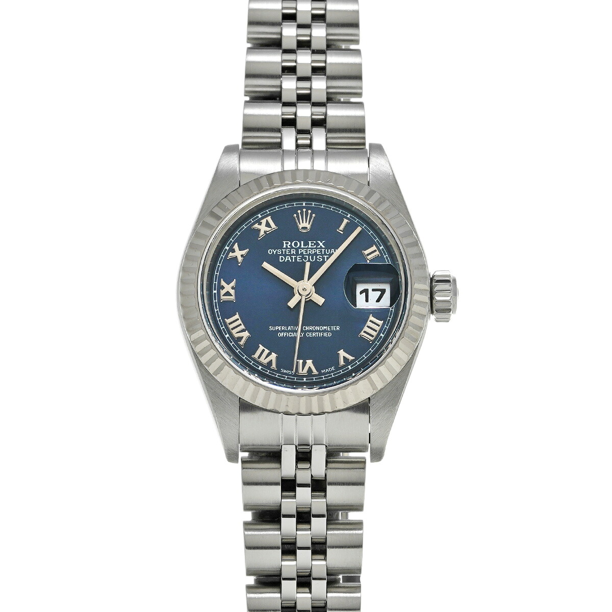 ロレックス ROLEX デイトジャスト 69174 U番(1997年頃製造) ブルー レディース 腕時計 ロレックス 時計 高級腕時計 ブランド 【ローン48回払い無金利】【中古】|ウォッチニアン ブランド品専門店