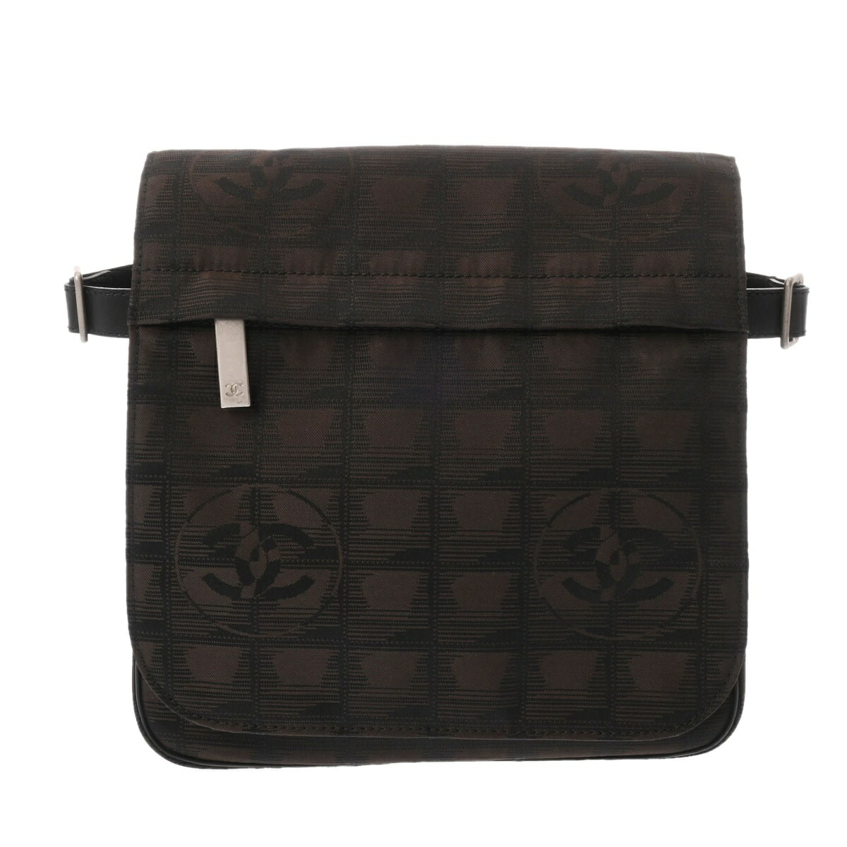 シャネル CHANEL ニュートラベル ショルダーバッグ ブラウン A29347 ナイロン レディース ショルダーバッグ chanel シャネル バッグ バック ブランド 【ローン48回払い無金利】【中古】｜ウォッチニアン ブランド品専門店