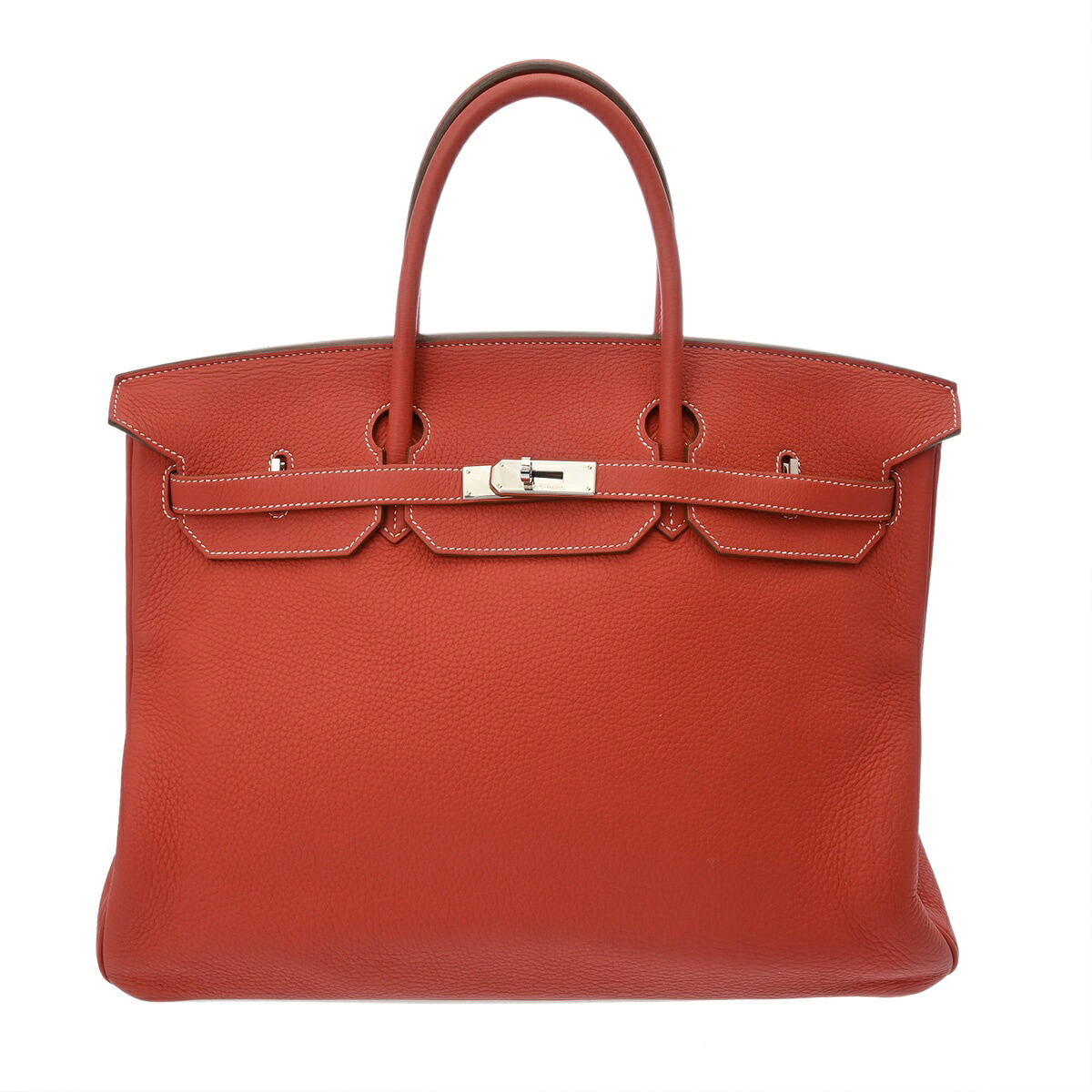 【～7/26 最大5万円クーポン】エルメス HERMES バーキン 40 サンギーヌ/ブロン トリヨンクレマンス レディース ハンドバッグ エルメス バッグ バック ブランド 【ローン48回払い無金利】【中古】｜ウォッチニアン ブランド品専門店 699,200円