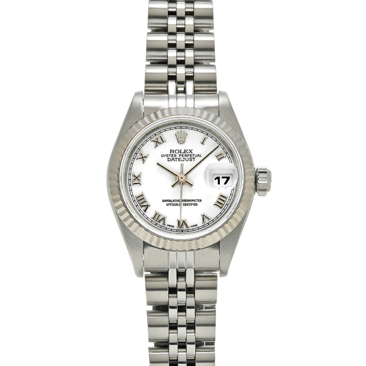ロレックス ROLEX デイトジャスト 69174 U番(1997年頃製造) ホワイト レディース 腕時計 ロレックス 時計 高級腕時計 ブランド 【ローン48回払い無金利】【中古】|ウォッチニアン ブランド品専門店