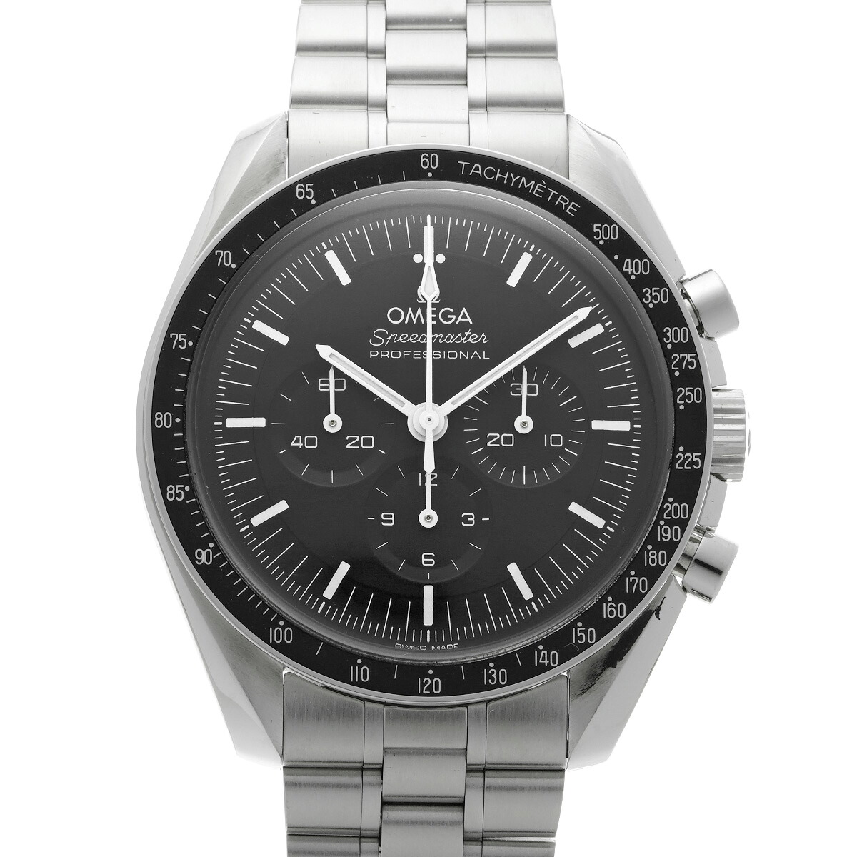 【～7/26 最大5万円クーポン】オメガ OMEGA スピードマスター ムーンウォッチ プロフェッショナル コーアクシャル マスタークロノメーター 310.30.42.50.01.001 ブラック メンズ 腕時計 オメガ 時計 高級腕時計 ブランド 【ローン48回払い無金利】【中古】｜ウォッチニアン ブランド品専門店