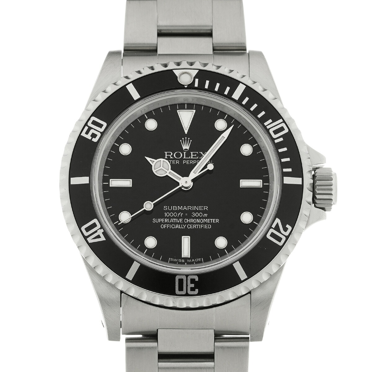 ロレックス ROLEX サブマリーナ 14060 V番(2009年頃製造) ブラック メンズ 腕時計 ロレックス 時計 高級腕時計 ブランド 【ローン48回払い無金利】【中古】｜ウォッチニアン ブランド品専門店