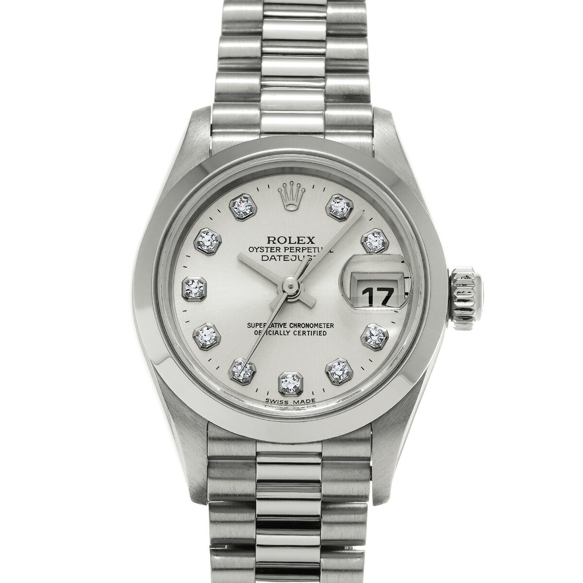【～7/26 最大5万円クーポン】ロレックス ROLEX デイトジャスト 79166G A番(1999年頃製造) シルバー/ダイヤモンド レディース 腕時計 ロレックス 時計 高級腕時計 ブランド 【ローン48回払い無金利】【中古】｜ウォッチニアン ブランド品専門店