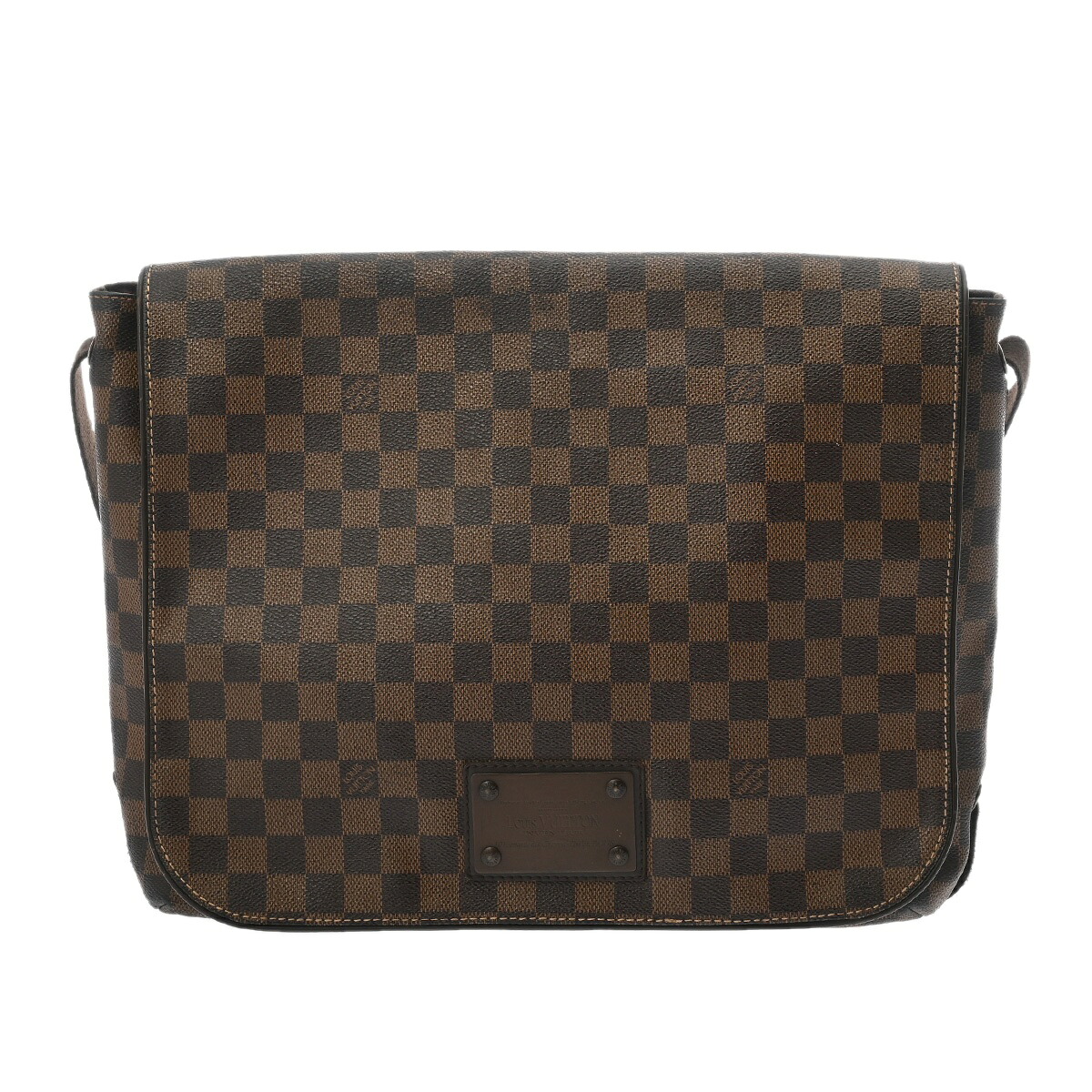 ルイ ヴィトン LOUIS VUITTON ダミエ ブルックリン MM ブラウン N51211 ダミエキャンバス レディース ショルダーバッグ ヴィトンバッグ バック ブランド 【ローン48回払い無金利】【中古】｜ウォッチニアン ブランド品専門店