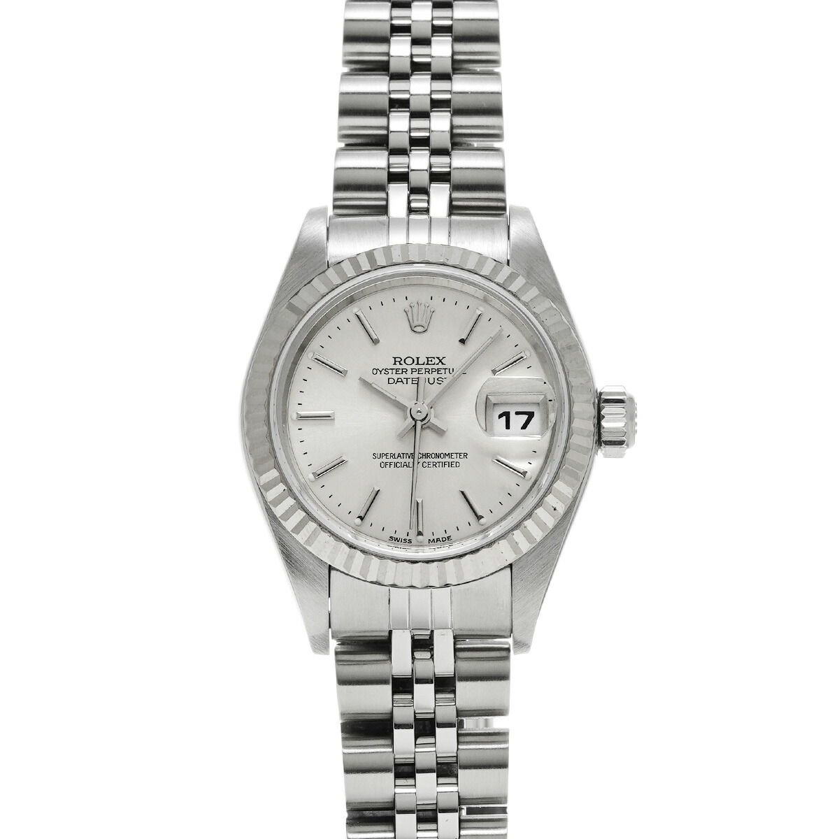 ロレックス ROLEX デイトジャスト 79174 Y番(2002年頃製造) シルバー レディース 腕時計 ロレックス 時計 高級腕時計 ブランド 【ローン48回払い無金利】【中古】｜ウォッチニアン ブランド品専門店 430,560円