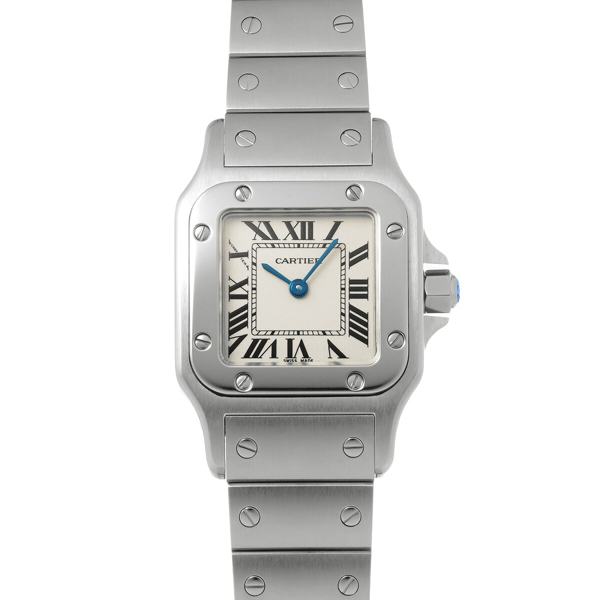 【~7/26 最大5万円クーポン】カルティエ CARTIER サントスガルベ SM W20056D6 シルバー レディース 腕時計 カルティエ 時計 高級腕時計 ブランド 【ローン48回払い無金利】【中古】|ウォッチニアン ブランド品専門店