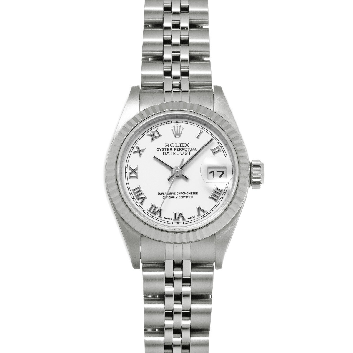 ロレックス ROLEX デイトジャスト 79174 P番(2000年頃製造) ホワイト レディース 腕時計 ロレックス 時計 高級腕時計 ブランド 【ローン48回払い無金利】【中古】|ウォッチニアン ブランド品専門店