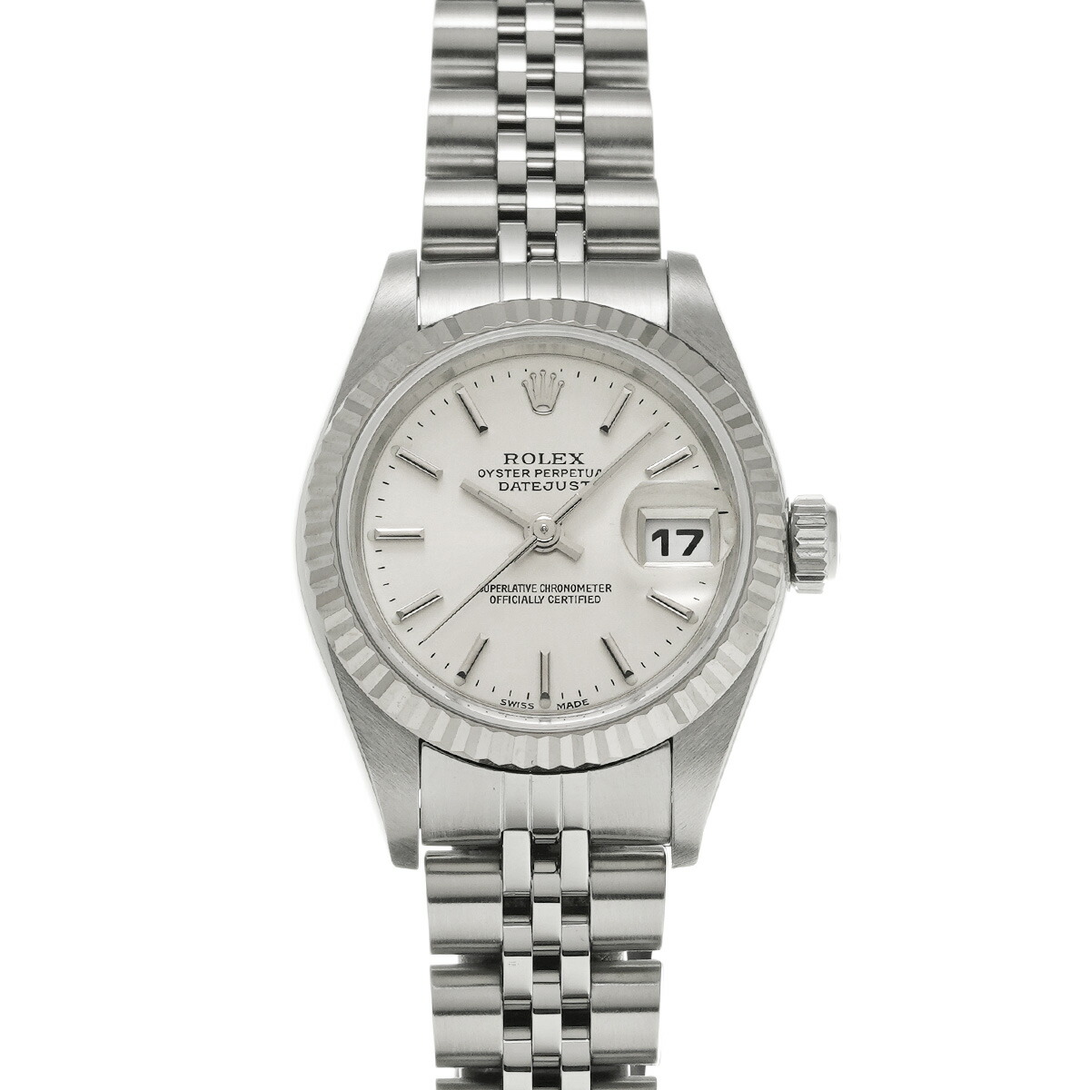 【~7/26 最大5万円クーポン】ロレックス ROLEX デイトジャスト 79174 Y番(2002年頃製造) シルバー レディース 腕時計 ロレックス 時計 高級腕時計 ブランド 【ローン48回払い無金利】【中古】|ウォッチニアン ブランド品専門店