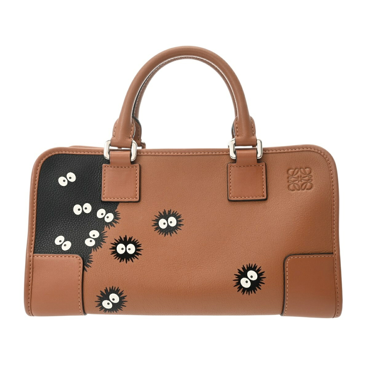 【～7/26 最大5万円クーポン】ロエベ LOEWE アマソナ 28 ジブリコラボ まっくろくろすけ タン A039N03X02 クラシックカーフ レディース ハンドバッグ ロエベ ハンドバッグ バック ブランド 【ローン48回払い無金利】【中古】｜ウォッチニアン ブランド品専門店 316,260円