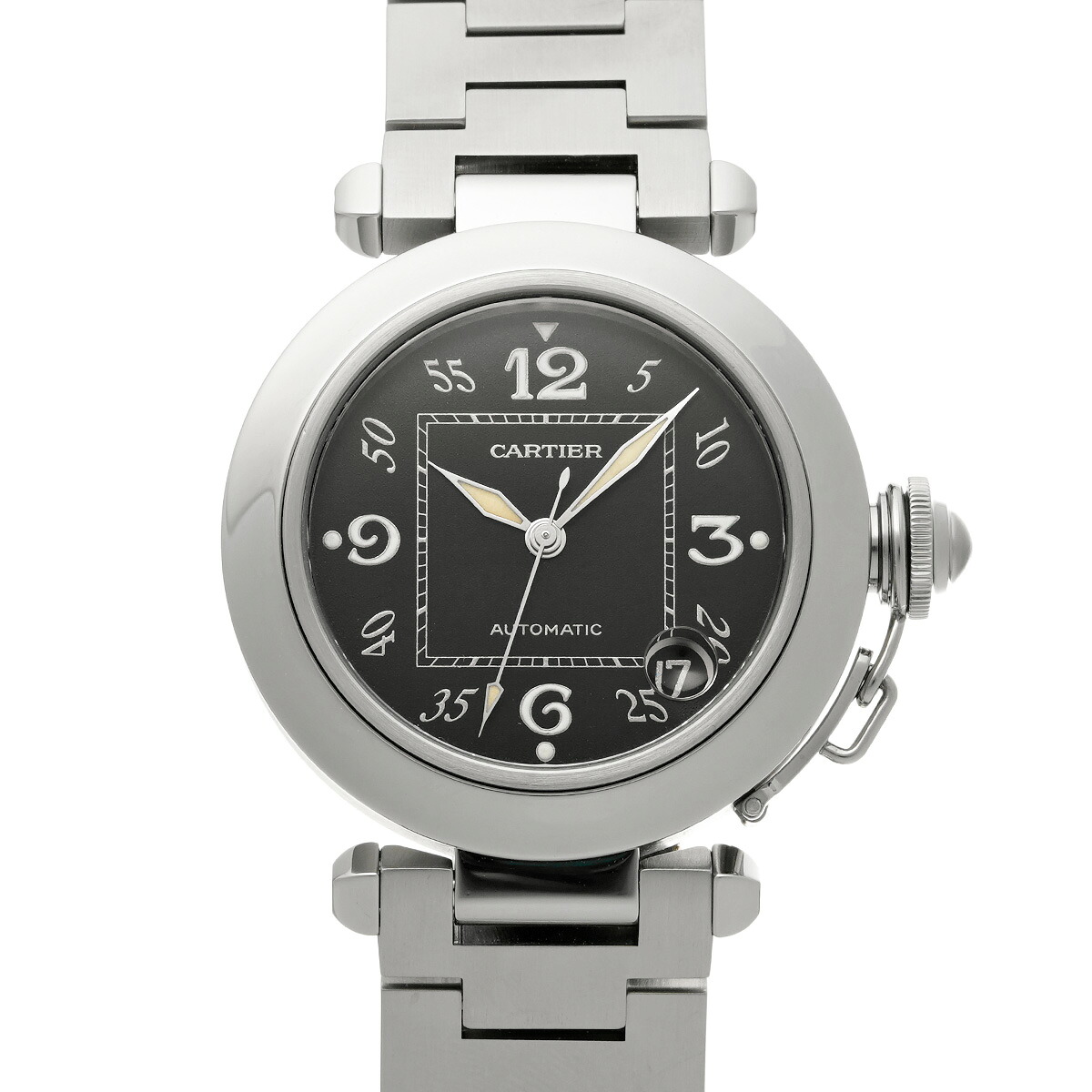 【~7/26 最大5万円クーポン】カルティエ CARTIER パシャC W31043M7 ブラック ユニセックス 腕時計 カルティエ 時計 高級腕時計 ブランド 【ローン48回払い無金利】【中古】|ウォッチニアン ブランド品専門店