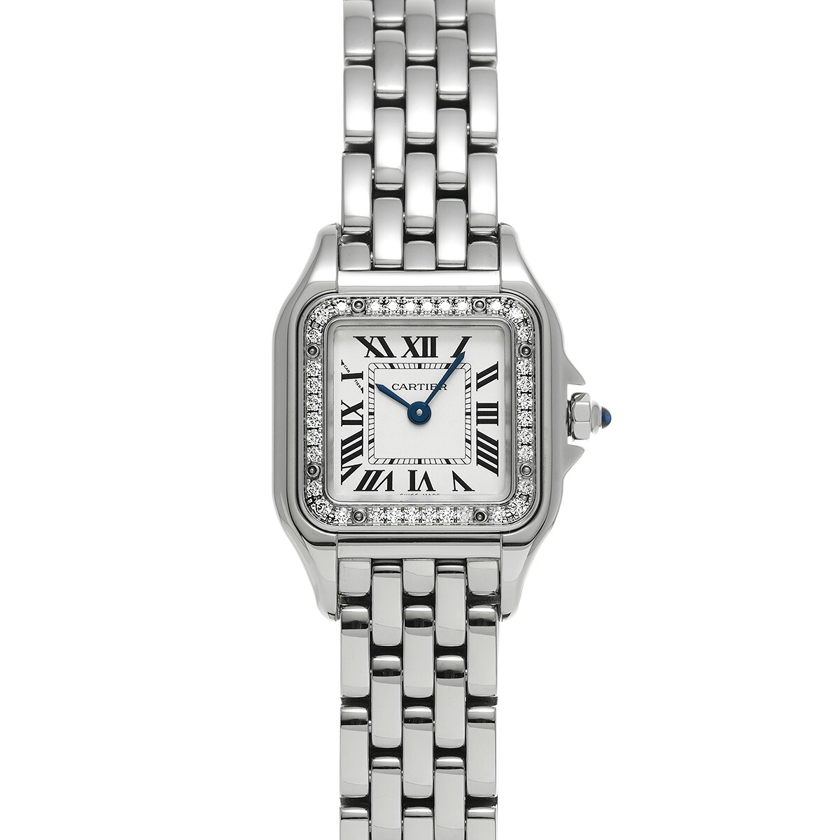 カルティエ CARTIER パンテール ドゥ カルティエ SM W4PN0007 シルバー レディース 腕時計 カルティエ 時計 高級腕時計 ブランド 【ローン48回払い無金利】【中古】｜ウォッチニアン ブランド品専門店