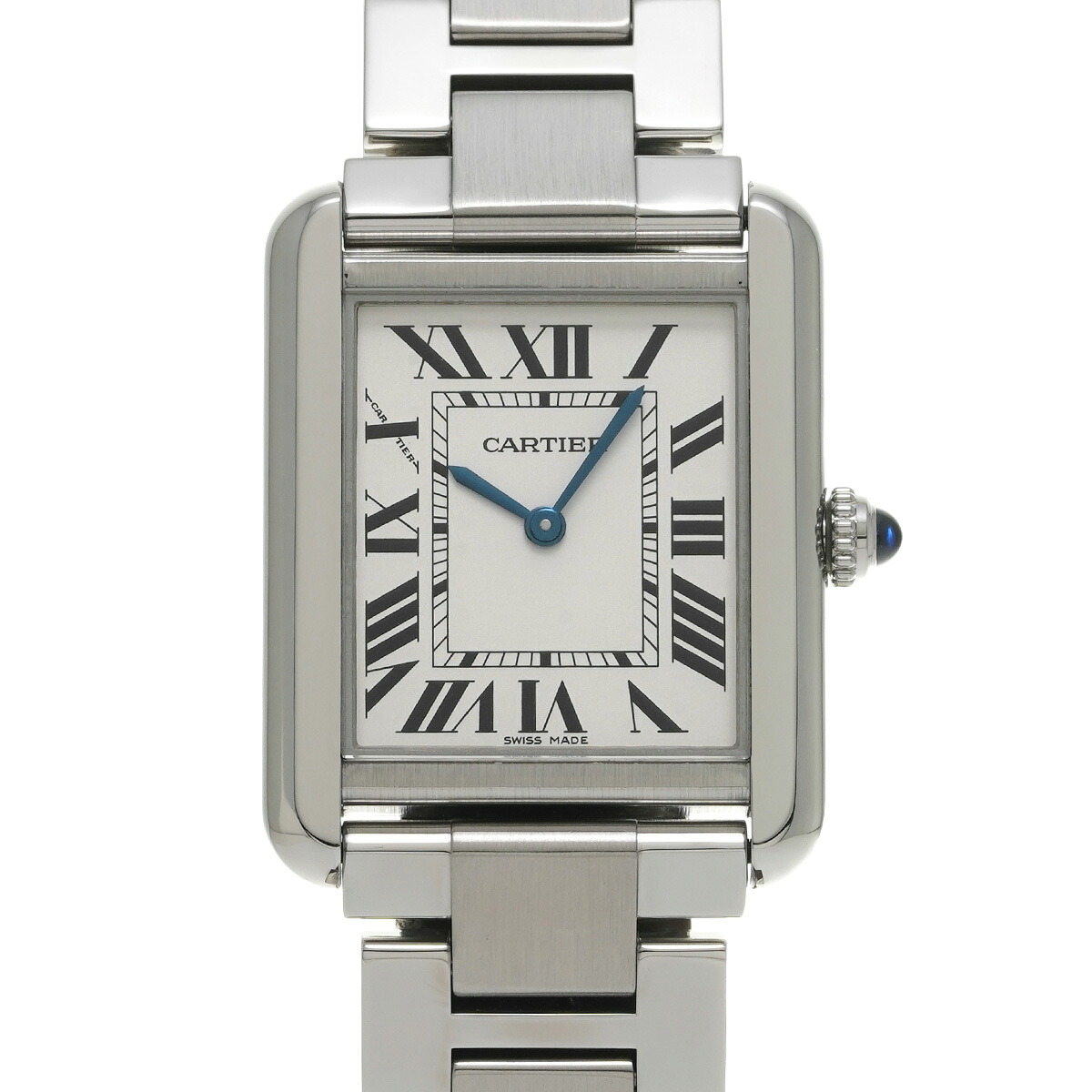【～7/26 最大5万円クーポン】カルティエ CARTIER タンク ソロ SM W5200013 シルバー レディース 腕時計 カルティエ 時計 高級腕時計 ブランド 【ローン48回払い無金利】【中古】｜ウォッチニアン ブランド品専門店