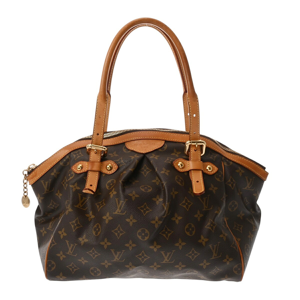 【~7/26 最大5万円クーポン】ルイ ヴィトン LOUIS VUITTON モノグラム ティボリ GM ブラウン M40144 モノグラムキャンバス レディース ハンドバッグ ヴィトンバッグ バック ブランド 【ローン48回払い無金利】【中古】|ウォッチニアン ブランド品専門店