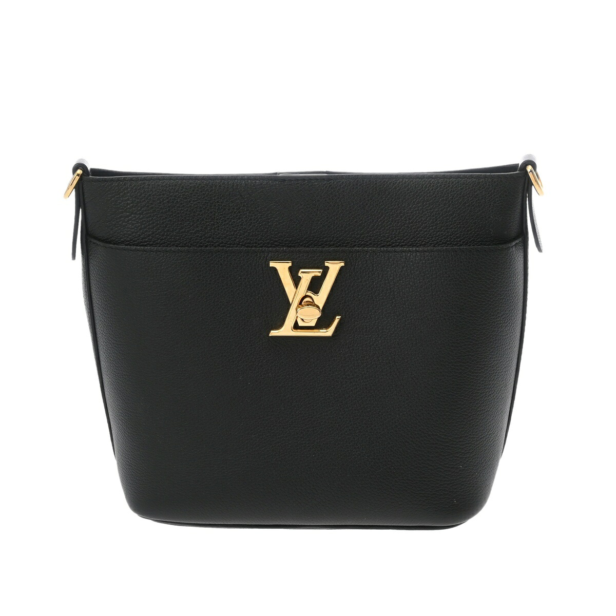【~7/26 最大5万円クーポン】ルイ ヴィトン LOUIS VUITTON ロック&ウォーク ブラック M24006 グレインカーフレザー レディース ショルダーバッグ ヴィトンバッグ バック ブランド 【ローン48回払い無金利】【中古】|ウォッチニアン ブランド品専門店