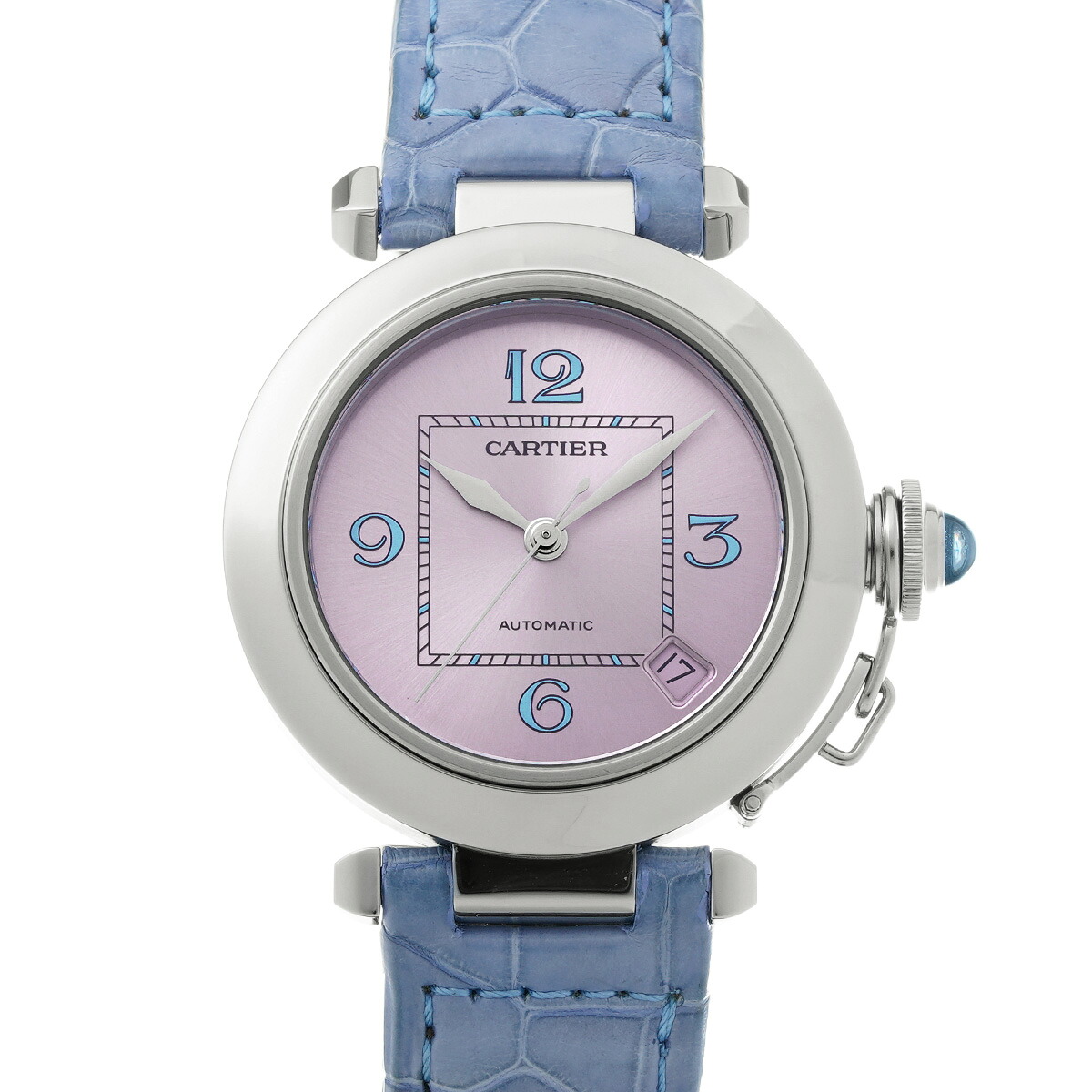 【～7/26 最大5万円クーポン】カルティエ CARTIER パシャC W3108199 ピンク/ラベンダー ユニセックス 腕時計 カルティエ 時計 高級腕時計 ブランド 【ローン48回払い無金利】【中古】｜ウォッチニアン ブランド品専門店
