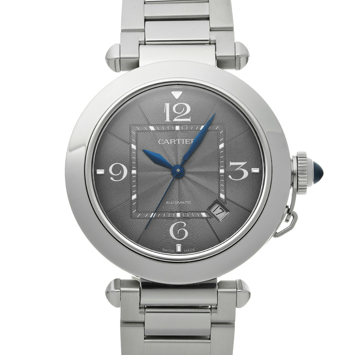 【～7/26 最大5万円クーポン】カルティエ CARTIER パシャ ドゥ カルティエ 41mm WSPA0026 ダークグレー メンズ 腕時計 カルティエ 時計 高級腕時計 ブランド 【ローン48回払い無金利】【中古】｜ウォッチニアン ブランド品専門店