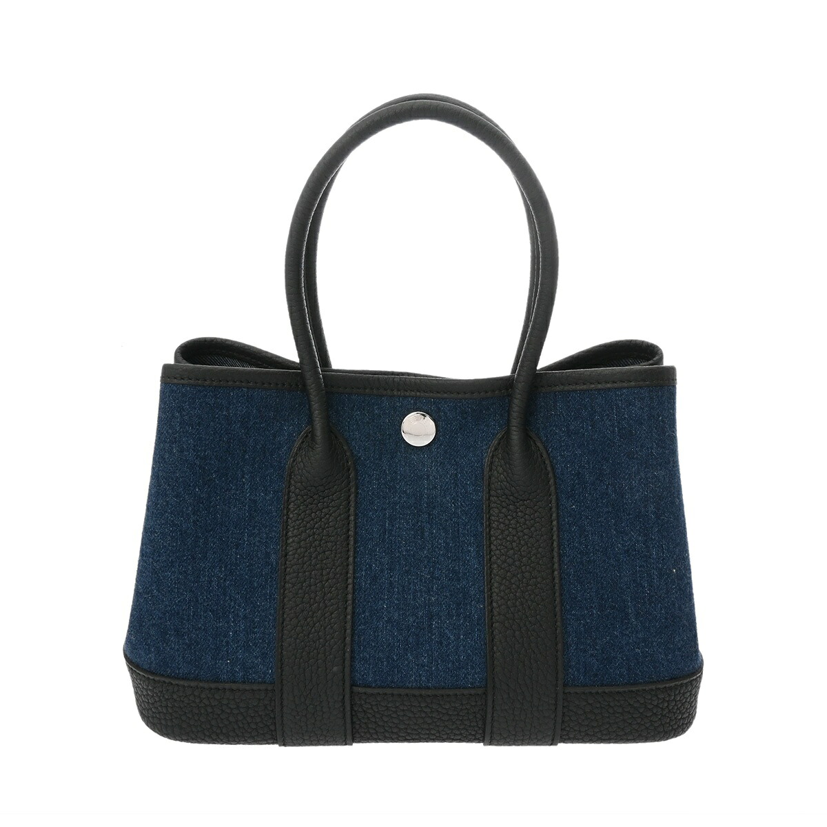 【~7/26 最大5万円クーポン】エルメス HERMES ネオ ガーデンパーティ デニムワイヤン/ブラック デニム/ネゴンダ レディース ハンドバッグ エルメス バッグ バック ブランド 【ローン36回払い無金利】【新品】|ウォッチニアン ブランド品専門店