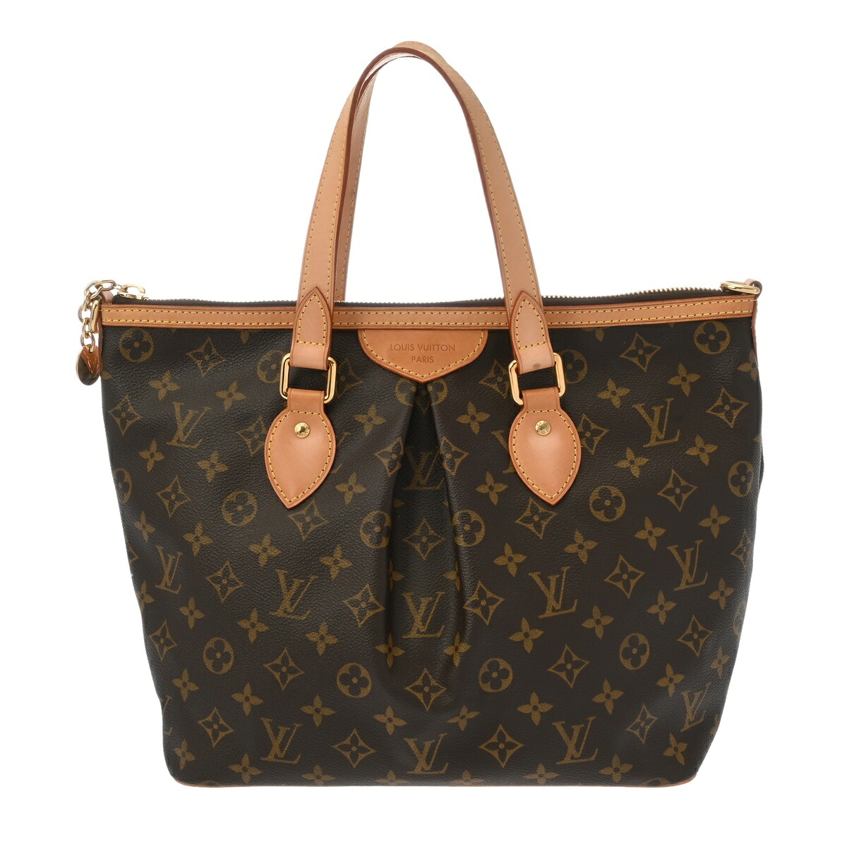 【~7/26 最大5万円クーポン】ルイ ヴィトン LOUIS VUITTON モノグラム パレルモ PM ブラウン M40145 モノグラムキャンバス レディース ハンドバッグ ヴィトンバッグ バック ブランド 【ローン48回払い無金利】【中古】|ウォッチニアン ブランド品専門店