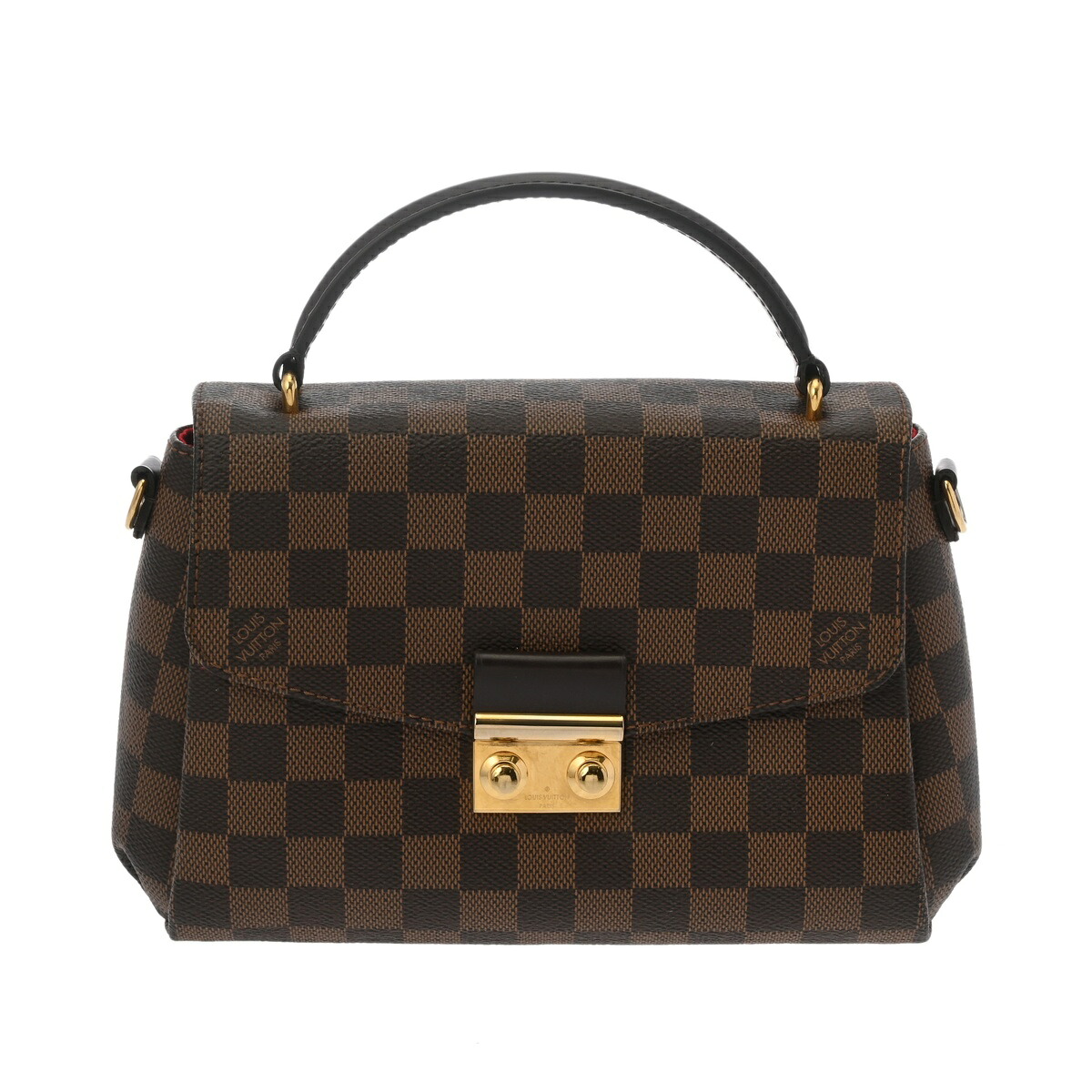 ルイ ヴィトン LOUIS VUITTON ダミエ クロワゼット ブラウン N53000 ダミエキャンバス レディース ハンドバッグ ヴィトンバッグ バック ブランド 【ローン48回払い無金利】【中古】｜ウォッチニアン ブランド品専門店