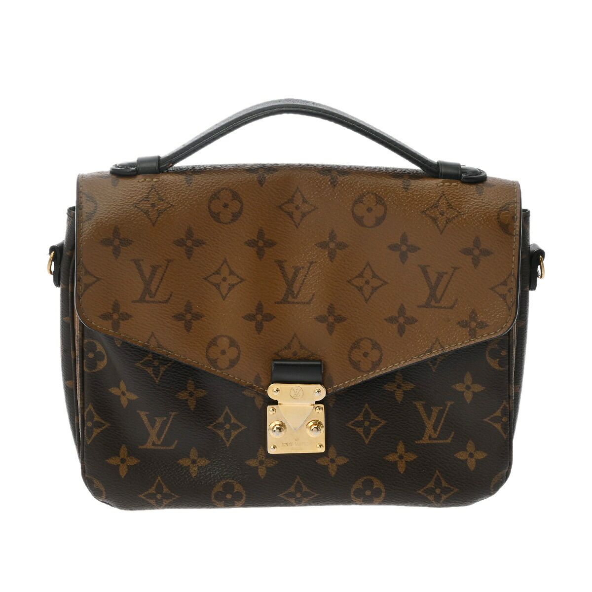 ルイ ヴィトン LOUIS VUITTON モノグラムリバース ポシェットメティス MM ブラウン M44876 モノグラムキャンバス レディース ハンドバッグ ヴィトンバッグ バック ブランド 【ローン48回払い無金利】【中古】｜ウォッチニアン ブランド品専門店
