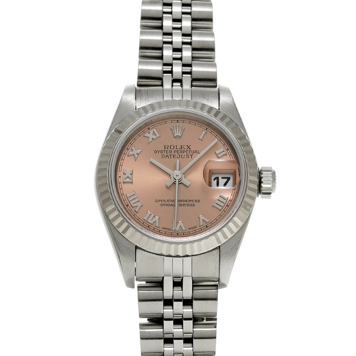 ロレックス ROLEX デイトジャスト 79174 F番(2003年頃製造) ピンク レディース 腕時計 ロレックス 時計 高級腕時計 ブランド 【ローン48回払い無金利】【中古】|ウォッチニアン ブランド品専門店