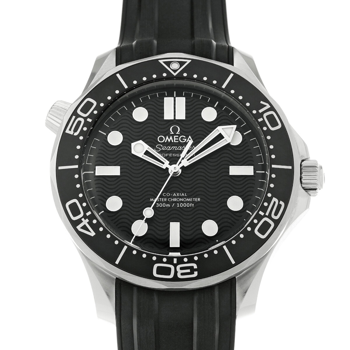 【~7/26 最大5万円クーポン】オメガ OMEGA シーマスター ダイバー300 コーアクシャル マスタークロノメーター 210.32.42.20.01.003 ブラック メンズ 腕時計 オメガ 時計 高級腕時計 ブランド 【ローン48回払い無金利】【中古】|ウォッチニアン ブランド品専門店