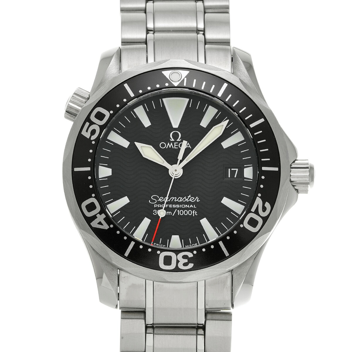【~7/26 最大5万円クーポン】オメガ OMEGA シーマスター プロフェッショナル 300 2262.50 ブラック メンズ 腕時計 オメガ 時計 高級腕時計 ブランド 【ローン48回払い無金利】【中古】|ウォッチニアン ブランド品専門店