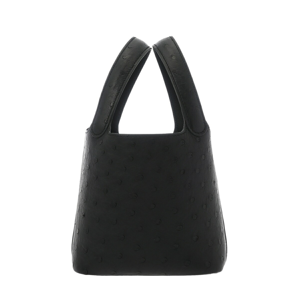【~7/26 最大5万円クーポン】エルメス HERMES ピコタン ロック マイクロ ブラック オーストリッチ レディース ハンドバッグ エルメス ピコタン バック ブランド 【ローン48回払い無金利】【中古】|ウォッチニアン ブランド品専門店