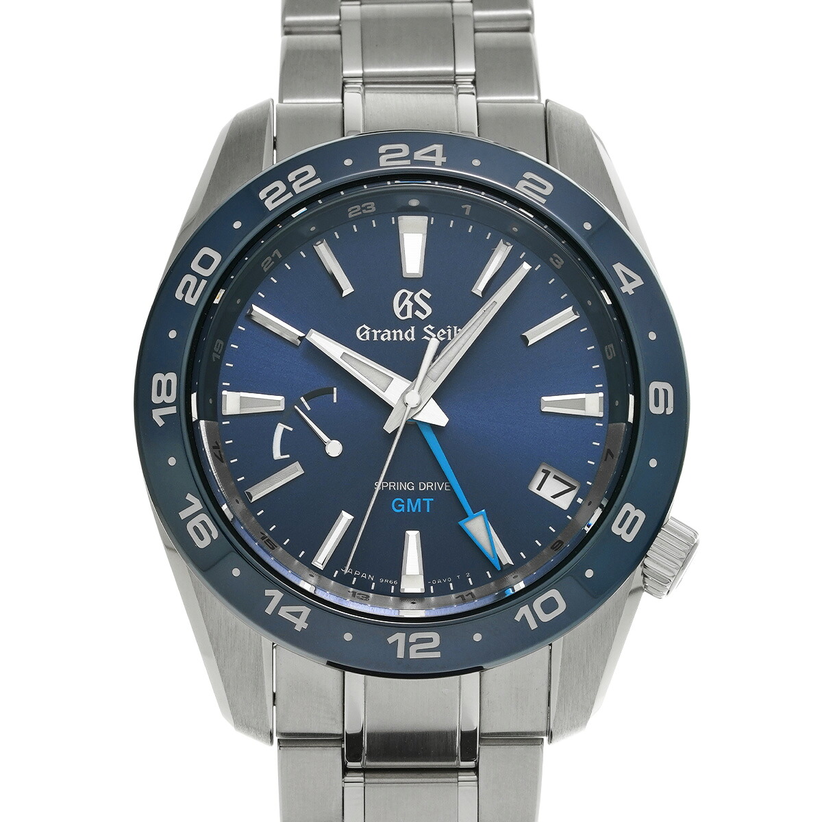 【~7/26 最大5万円クーポン】グランドセイコー Grand Seiko スポーツコレクション スプリングドライブ GMT SBGE255 ブルー メンズ 腕時計 グランドセイコー 時計 高級腕時計 ブランド 【ローン48回払い無金利】【中古】|ウォッチニアン ブランド品専門店