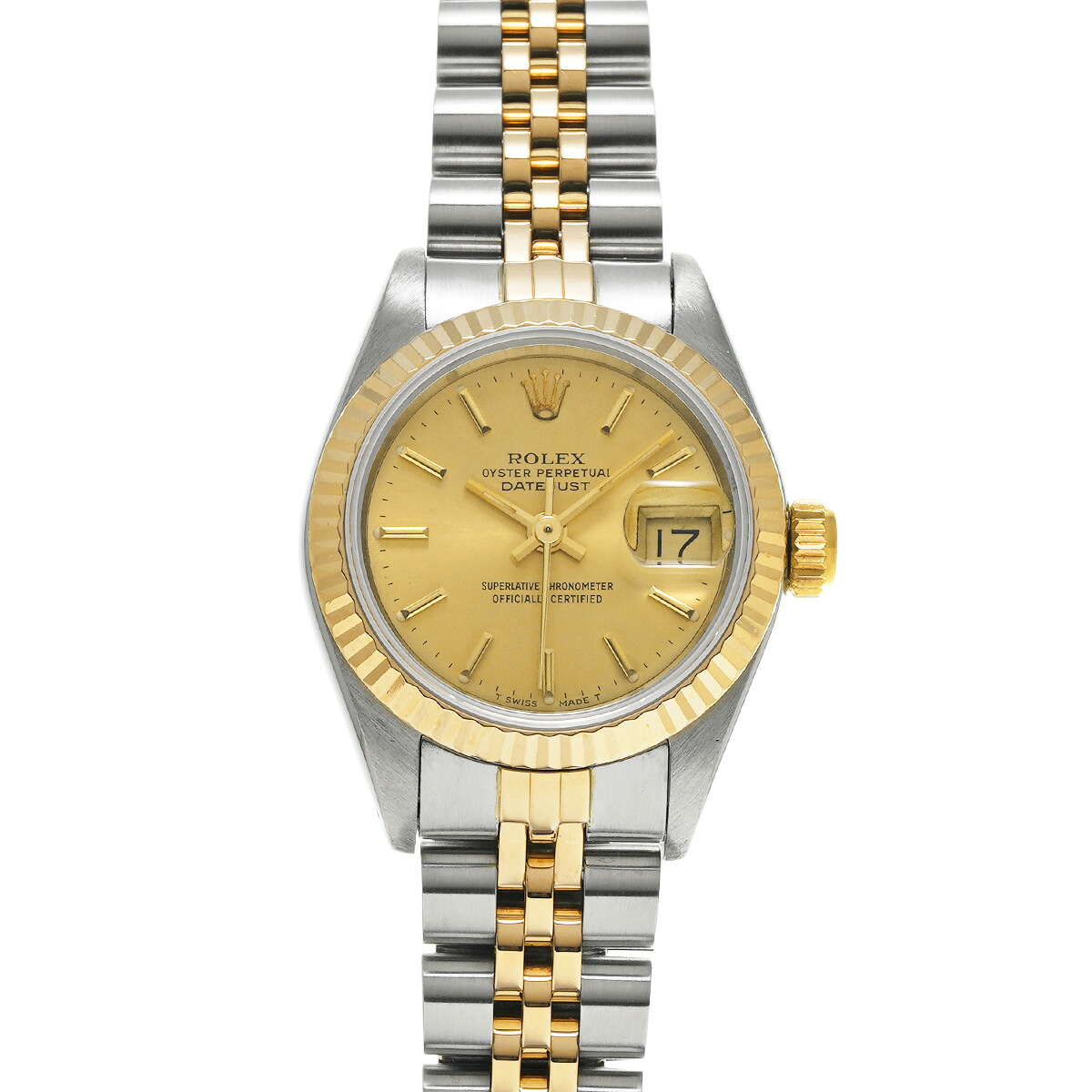ロレックス ROLEX デイトジャスト 69173 X番(1991年頃製造) シャンパン レディース 腕時計 ロレックス 時計 高級腕時計 ブランド 【ローン48回払い無金利】【中古】|ウォッチニアン ブランド品専門店