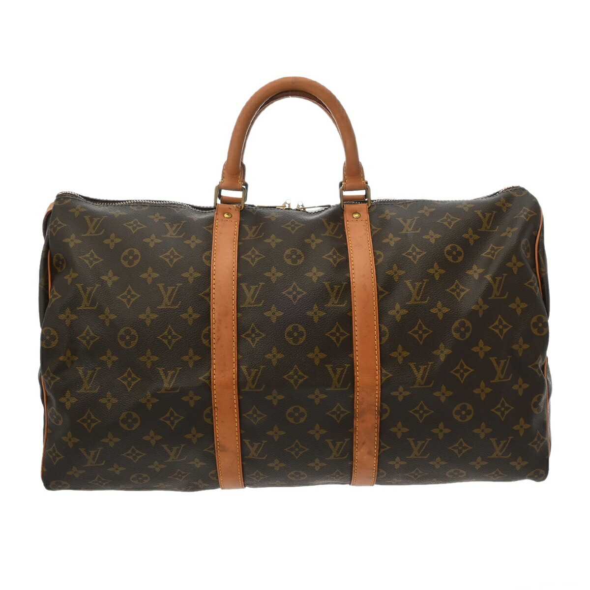 ルイ ヴィトン LOUIS VUITTON モノグラム キーポル 50 ブラウン M41426 モノグラムキャンバス ユニセックス ボストンバッグ ヴィトンバッグ バック ブランド 【ローン48回払い無金利】【中古】｜ウォッチニアン ブランド品専門店