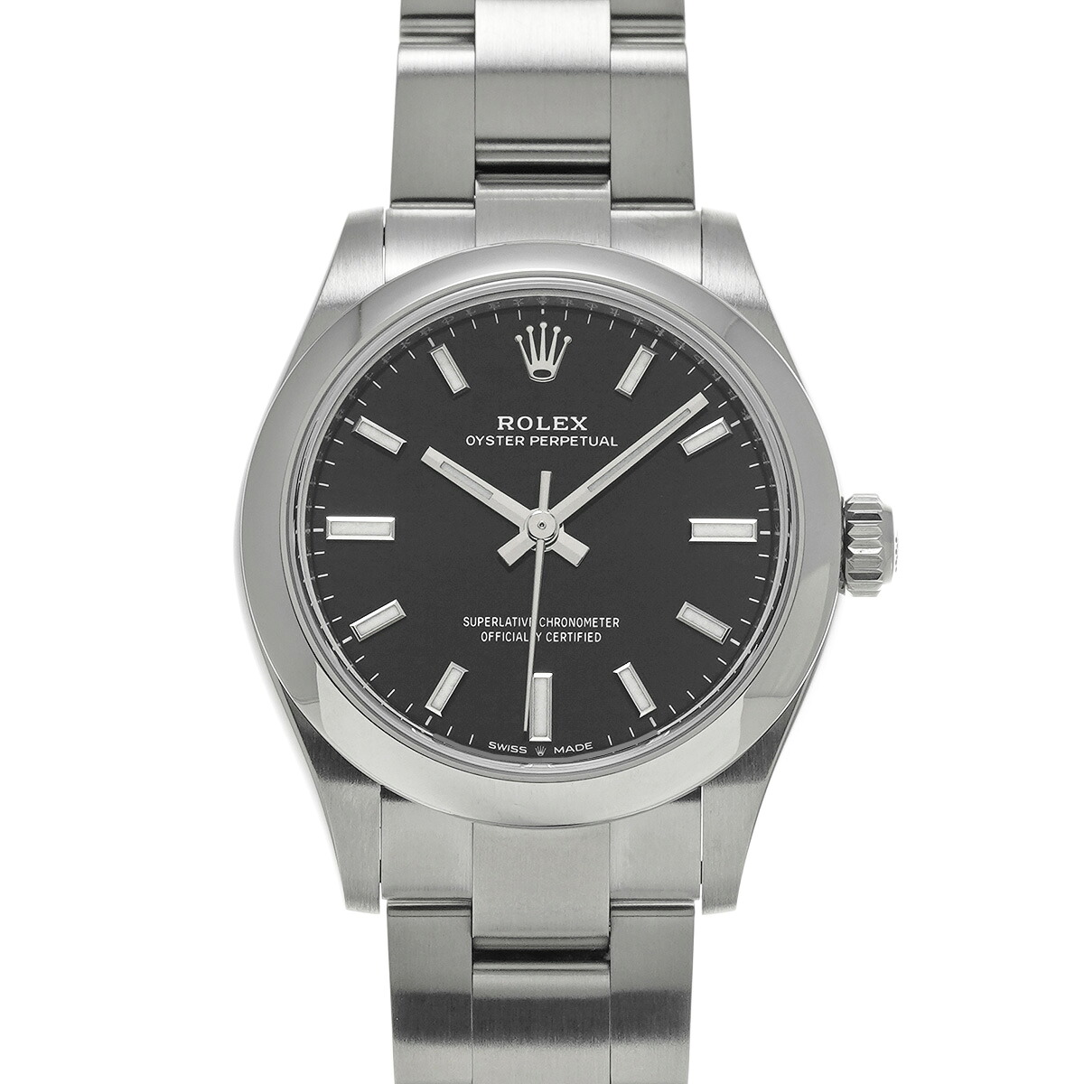 ロレックス ROLEX オイスターパーペチュアル 31 277200 ランダムシリアル ブライトブラック ユニセックス 腕時計 ロレックス 時計 高級腕時計 ブランド 【ローン48回払い無金利】【中古】｜ウォッチニアン ブランド品専門店