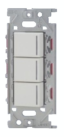 神保電器 NKRW3004-PW NKシリーズ埋込リモコンスイッチセット　個別+個別+パターン（PW色）｜IPX店