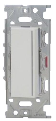神保電器 NKシリーズ スイッチ NKW01009PW 20個 神保電器 神保電器 NKシリーズ配線器具 3路ガイドランプ付き