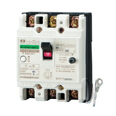 河村電器 NLGS 63-60TL ノーヒューズブレーカ(単３中性線欠相保護付)　NLGS 4,582円