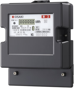【楽天市場】大崎電気工業 A6EA-R100V 120A 50Hz 電子式電力量計 検定付：IPX楽天市場店